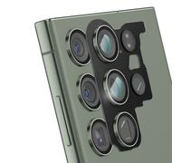 Lentille de Remplacement pour Caméra Arrière Galaxy S23 Ultra avec Châssis Vert