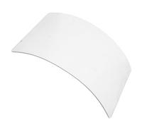 Lentille de Sablage en Verre 2mm pour Capot, Protection Anti-poussière | Usage Sablage et Découpe, Conception Légère et Ergonomique, Résistance aux Rayures, pour Travailleurs