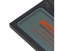 Lentille de soudage assombrissement automatique 92.5x42.5 mm Casque solaire réglable Big View pour les applications de soudage