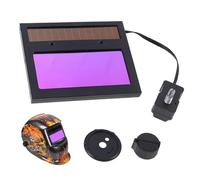 Lentille de soudage | Auto-assombrissant 2x4 pouces,Verre de remplacement pour casque de soudure | Pour chantier, atelier, industrie, fabrication, réparation automobile