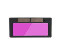 Lentille de soudage automatique, lentille solaire auto-obscurcissante - Pièces de rechange solaires de couleur vraie, accessoires de casque automatiques réglables pour les yeux