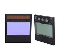 Lentille de Soudage, Masque de Soudage Capot de Soudage Assombrissement Automatique Solaire Automatique LCD Gradation Ombre Outils électroniques de Puissance Horizontale pour le
