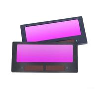 Lentille de soudage solaire auto-obscurcissante pour casque de soudage, grande vue avec filtre LCD, ombre 4/5-9/13, remplaçable pour lunettes de sécurité