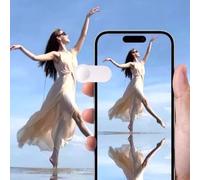 Lentille de téléphone à réflexion miroir - Fixation de réflexion pour appareil photo de smartphone, réglable et portable | Outil de photographie pour selfie en plein air Accessoire de miroir avec une