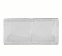 Lentille de tricheur fiable en polycarbonate de 4,5 x 10,2 cm, 63,5 cm pour plus de sécurité et pendant le travail sur des projets (150)