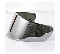 Lentille de visière de casque de moto, Compatible Avec L-S-2 FF397 Visière De Casque De Moto Clear Fumée Sombre Vizard De Bouclier D'argent Multicolore Approprié Compatible Avec L-S-2 VECTEUR Lentille