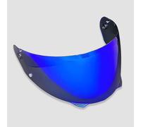 Lentille de visière de Casque de Moto, Visière de Casque de Moto for HJC-33 i90, Accessoires de Remplacement, visière de Casque, lentilles colorées Anti-Rayures, Bleu G(G Blue)