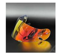 Lentille de visière de Casque de Moto, Visière de Casque for HJC CL16 CL17 CLST CLSP CSR1 CSR2 CS15 TR1 FG15 HS11 FS15, Protection UV, Accessoires (Bleu)(Revo Red)