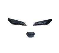 Lentille de visière de casque de moto, Visière de casque, K1 Casque Top Vent K3SV Déflecteurs de souffle Ventilation de la bouche Visière de ventilation Base for AGV K1 K3SV K5 Casque Accessoires Pièc
