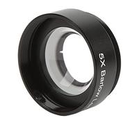 Lentille D'objectif Auxiliaire à Lentille Barlow 0,5X pour Lentille de Microscope Stéréo 1,25 Pouces / 31,7 Mm/Oculaires de Télescope Astronomique, Pas M28,6 X 0,6 Mm