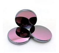 Lentille en Germanium à revêtement Double Face Premium, 1 pièce, for thermomètres infrarouges et Instruments d'imagerie (diamètre 3-100mm)(D25 x 2mm)