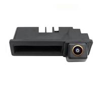 Lentille Œil Poisson 170 Degrés CCD AHD 1080P Caméra Vue Arrière Voiture Poignée Coffre pour A1 A3 A4 A6 A6L S5 Q5 Q7 2008 - 2012 Caméra De Recul De Voiture(AHD1080P-175Deg)