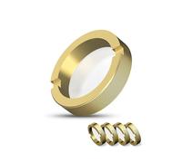 Lentille Laser Originale Mecpow x3 4 Pièces, Lentille Modulaire Pour Machine à Graver l5, Facile à Installer, Haute Transparence, Résistante à l'Huile Et à La Fumée, Couleur Or