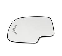 Lentille Miroir Voiture Compatible Avec C&evrolet Pour Avalanche Pour Silverado Pour 1500 3500 2003-2007 Rétroviseur D'aile Porte Verre Lentille Latéral Verre Chauffant