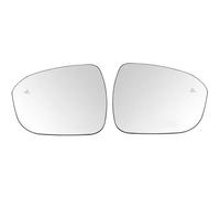 Lentille Miroir Voiture Compatible Avec Nissan Pour Rogue 2021 2022 2023 2024 Rétroviseur Arrière Chauffant Avec Système D'avertissement D'angle Mort Gauche Droite OEM : 963656RR0E