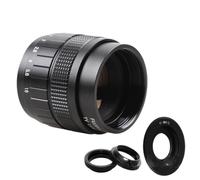 lentille， Objectif CCTV Micro 4/3 35 mm F1.7 Compatible avec Olympus EP3 EP5 EPL1 EPL2 EPL3 EPL5 EPM1 avec Monture C et Bague Macro