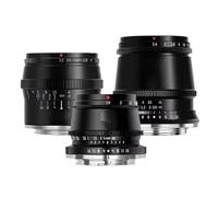 lentille， Objectifs compatibles avec Monture Sony E : 17 mm, 35 mm et 50 mm F1.4, Format APS-C, Mise au Point Manuelle(50mm F1.2,E Mount)