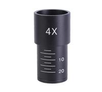 Lentille oculaire Barlow avec port de montage 23 2 mm pour différents microscopes grand angle Accessoires oculaire en verre optique