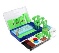 Lentille optique concave-convexe Kit de laboratoire de physique optique Équipement d'expérimentation de physique Développement de l'intérêt Affichage en classe scolaire