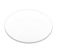 Lentille Optique Double Convexe en Verre, 300mm, 100 MM | Bords Biseautés et Polis, Surface Lisse Transparente, pour Laboratoire et Cours de Physique