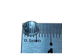 Lentille Optique LED de diamètre 4MM à 13MM, lentille planoconvexe en Verre, résistance aux Hautes températures, lentilles en Verre à Longueur focale réglable 1 pièce(D 6MM x H3.0MM)