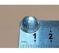 Lentille Optique LED de diamètre 4MM à 13MM, lentille planoconvexe en Verre, résistance aux Hautes températures, lentilles en Verre à Longueur focale réglable 1 pièce(D 13MM x H6.0MM)
