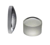 Lentille Optique Plan-Convexe de 12,7 mm de diamètre, focale de 25 à 500 mm, en silice Fondue et Verre de Quartz Ultraviolet.(200mm)
