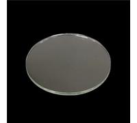 Lentille optique pour instruments Lampe torche, lentille plate en verre, épaisseur 1,6 mm-1,9 mm, ronde transparente, facile à nettoyer, pièce
