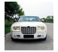 Lentille Phare Pour Chrysler 300C 2004-2010 Couvercle Phare Coque De Phare Masque Lentille Transparente Pièces Rechange Automobiles Couvercle Phare Avant(Left and Right)