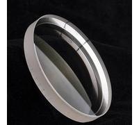 Lentille plano-convexe fine diamètre 80mm, lentille en verre optique K9 longueur focale 170mm, lentille convexe for lumières de scène d'expérimentation 1 pièce