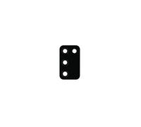 Lentille Premium Noir pour Galaxy A03s A037