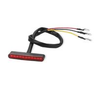 Lentille rouge Feu arrière à 11 LEDs 12V pour motocyclette Mini feu arrière Running Stop