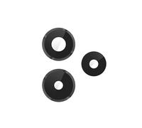 Lentilles Caméra Arrière Compatibles pour Redmi Note 14 5G Anti-poussières Noir transparent