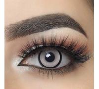 Lentilles Couleur Blanc Cosplay Yeux White Manson Masque Man (sans correction)