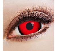 Lentilles de contact ARICONA : Lentilles annuelles Red sclera avec 17mm - jeu de 2 - sans correction