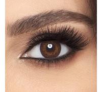 Lentilles De Contact De Couleur Brown 3tons Avizor Solution Multifonctions Pour Lentilles 10ml Kit De Rangement Couleur Aléatoire Boitier Pince Et Applicateur Offert 12 Mois Sans Correction