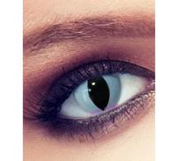 Lentilles De Contact De Couleur Fantaisie Crazy Lens Cosplay Chat Blanc / White Cat 365J
