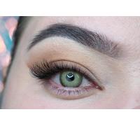 Lentilles De Contact De Couleur Premium Hazel Noisette Naturelle Très Haute Opacité Kit De Rangement Boitier Pince Et Applicateur Offert 12 Mois Sans Correction