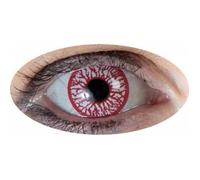 Lentilles de Contact - PTIT CLOWN - Zombie - Rouge - Taille Unique - Synthétique
