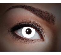 Lentilles de contact UV Halloween maquillage blanc