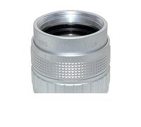 Lentilles de microscope Objectif HD 50mm objectif fixe F1.4 2/3 "CCTV C monture TV FA objectif Zoom manuel for caméra de Microscope vidéo industriel-argenté Oculaires pour microscope optique(50mm C)