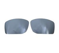 Lentilles de rechange pour lunettes de soleil Oakley Gibston OO9449/polarisées de 1,5 mm/faciles à installer, Sliver, 61*39mm