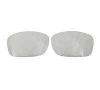 Lentilles de rechange pour Oakley Fives Squared OO9238 | Fives Square Asian Fit(AF) OO9214/polarisé 1,5 mm/facile à installer, Transparent non polarisé, 53*33mm