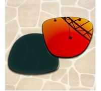 Lentilles De Remplacement Polarisées Anti-Rayures,Pour Lunettes De Soleil Oakley Frogskins Xs Oj9006 53mm - Type Fire Red