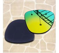 Lentilles De Remplacement Polarisées Anti-Rayures,Pour Lunettes De Soleil Oakley Frogskins Xs Oj9006 53mm - Type 24k Golden