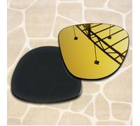 Lentilles De Remplacement Polarisées Anti-Rayures,Pour Lunettes De Soleil Oakley Frogskins Xs Oj9006 53mm - Type Bronze Gold