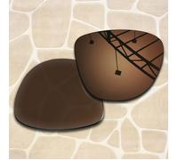 Lentilles De Remplacement Polarisées Anti-Rayures,Pour Lunettes De Soleil Oakley Frogskins Xs Oj9006 53mm - Type Nut Brown