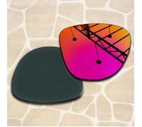 Lentilles De Remplacement Polarisées Anti-Rayures,Pour Lunettes De Soleil Oakley Frogskins Xs Oj9006 53mm - Type Magenta Red