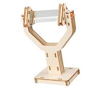 Lentilles en verre optique et support en bois, assemblage facile, démonstrateur de réflexion de la lumière pour expériences physiques optiques expériences optiques