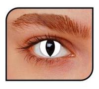 Lentilles fantaisies chat blanc - duree 1 mois Blanc G